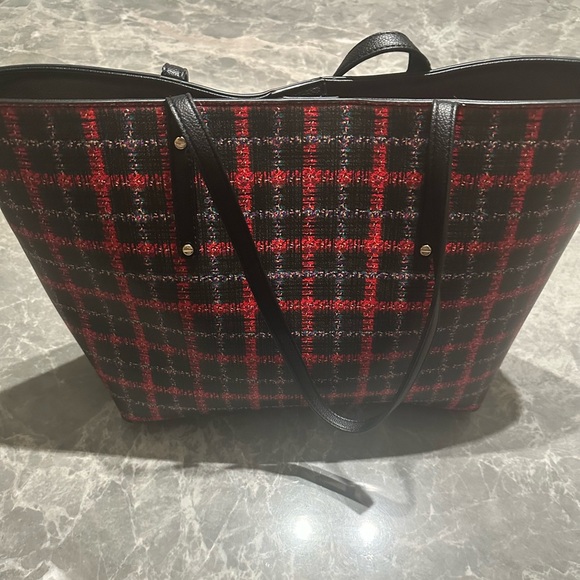 INC International Concepts Lightweight Quality Checkered Handbag - Picture 8 of 8